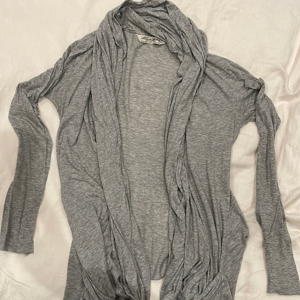 Slouchy soft light all saints salacia cardigan size 10 (UK)
